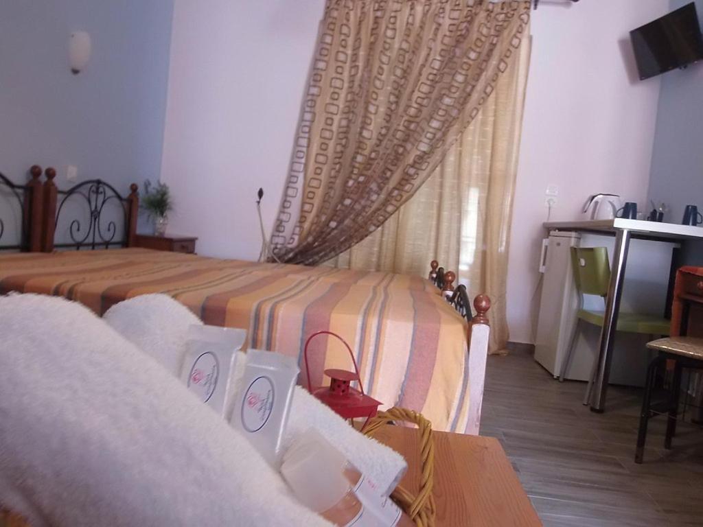9 Musses Rooms-Studios Skala Mistegnon Экстерьер фото